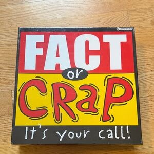 Imagination Fact or Crap Board Game